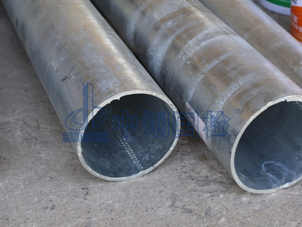 鋼材樣品，鋼管