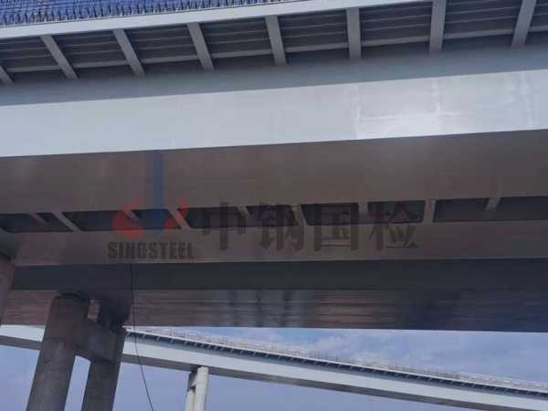 鋼箱梁現(xiàn)場(chǎng)檢測(cè)