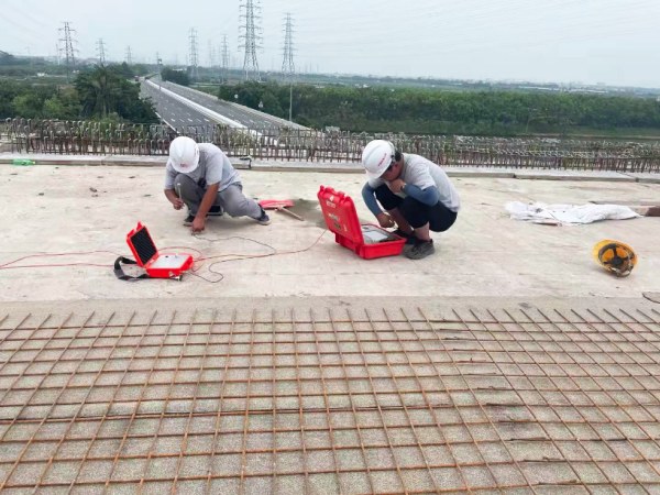 預應力管道壓漿密實度檢測